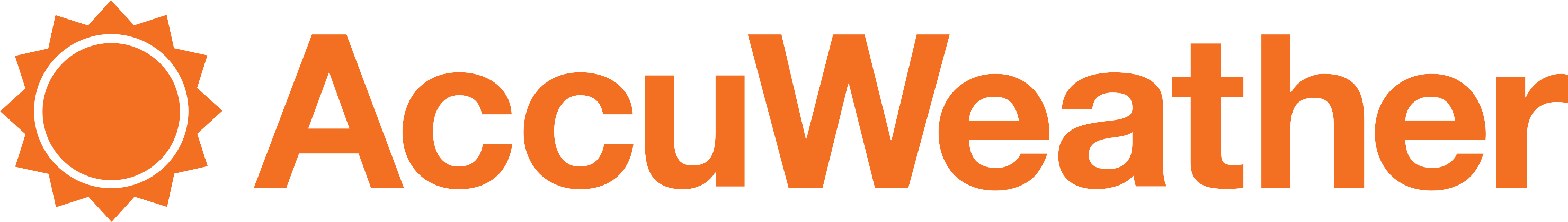AccuWeather logo - boycotted brand